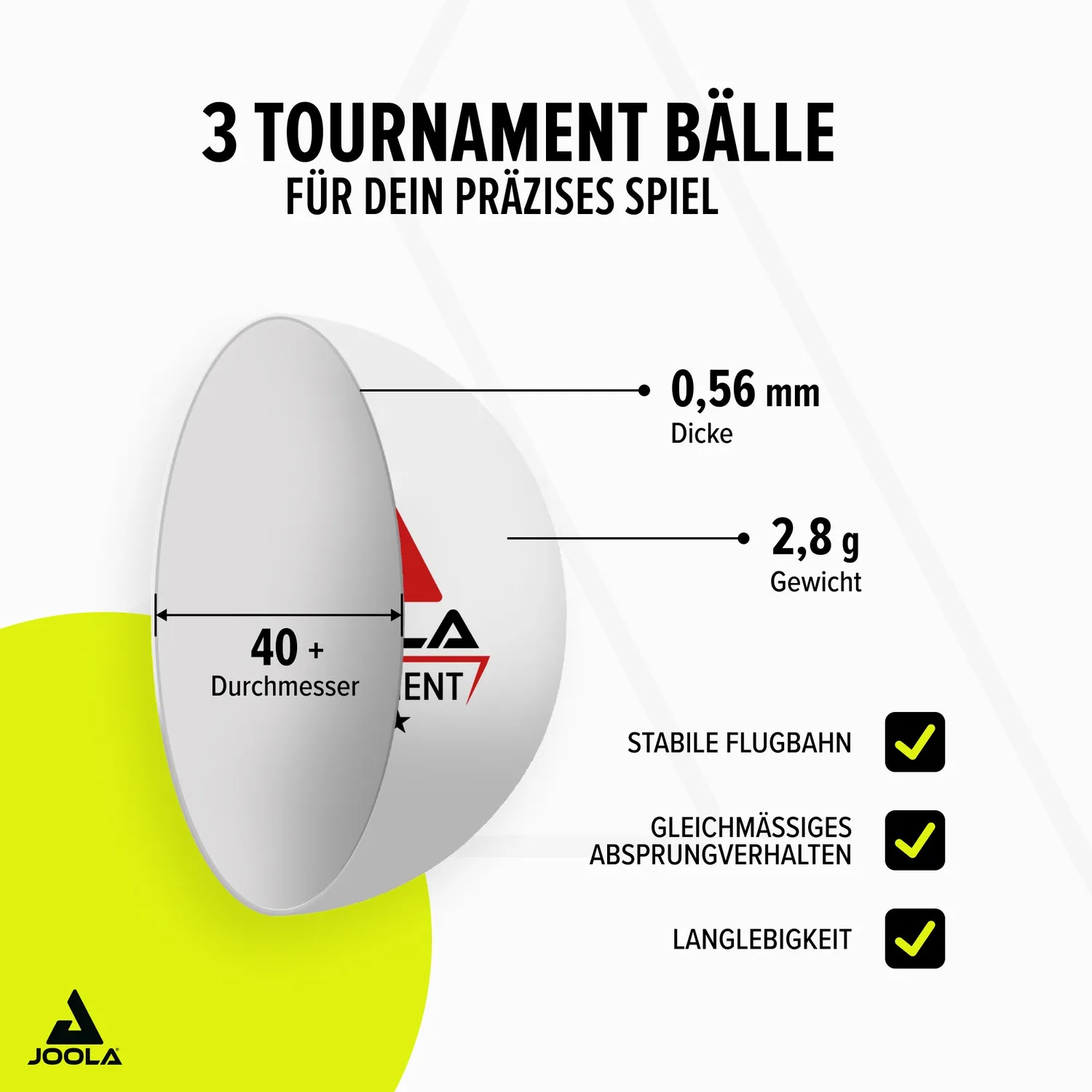 JOOLA Duo Pro set tennis de table 2 raquettes balles
