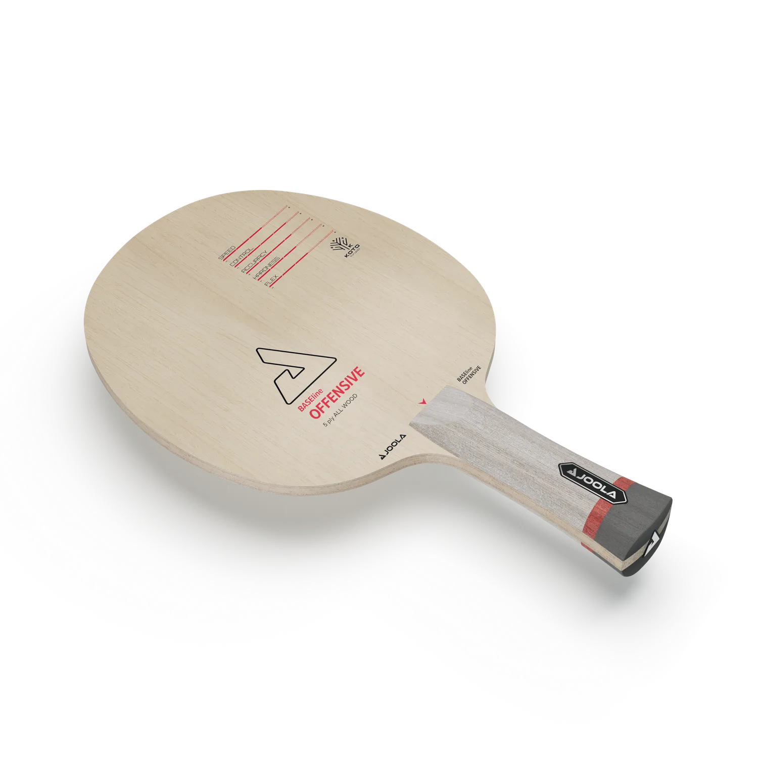 JOOLA BASEline OFF bois tennis de table 5 plis concave