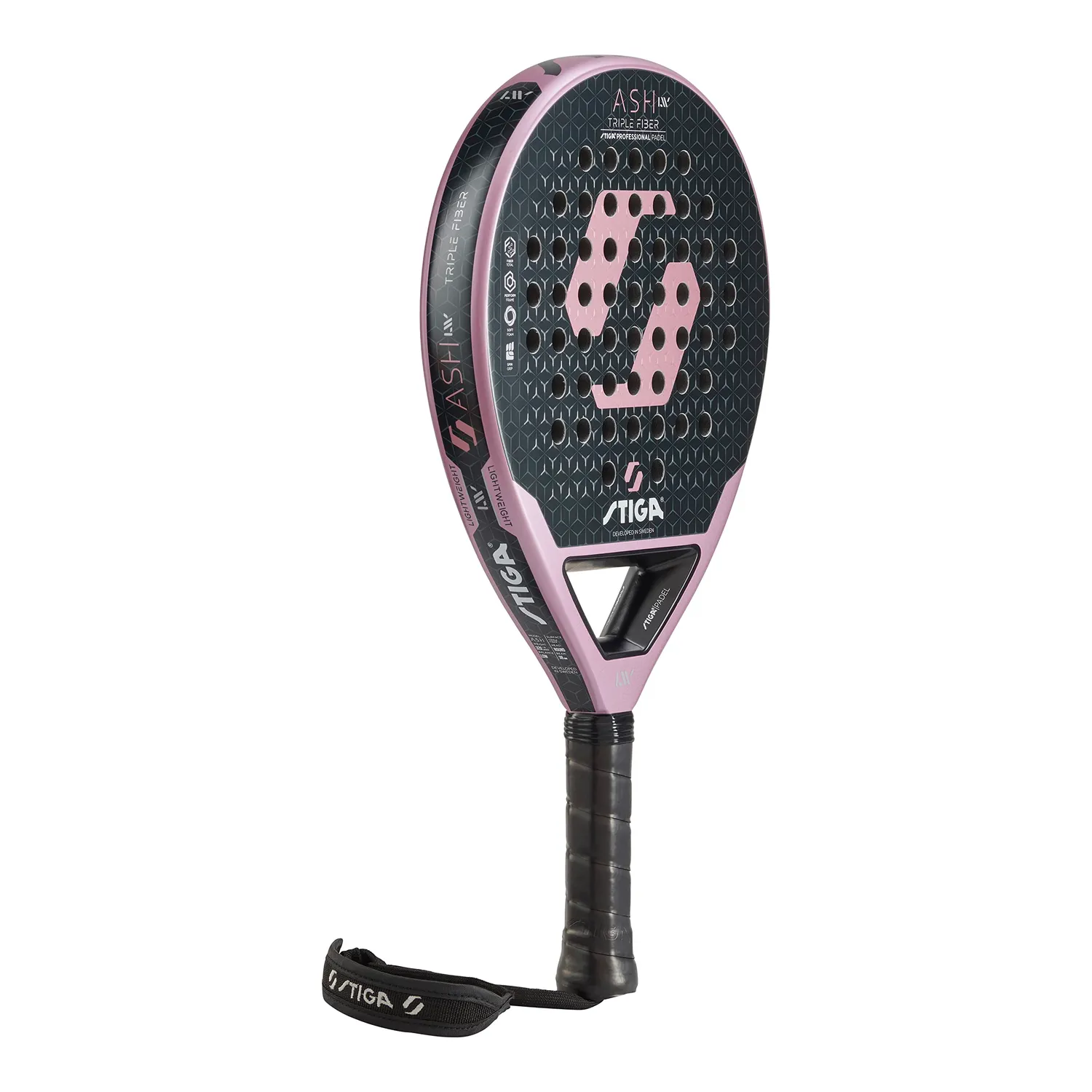 STIGA Ash raquette padel ronde contrôle 320 g