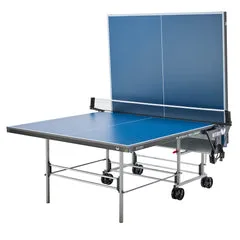Butterfly Playback Rollaway table intérieur pliante bleue