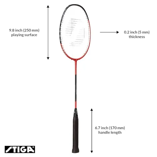 STIGA Aviox Progress raquette de badminton 85 g souple