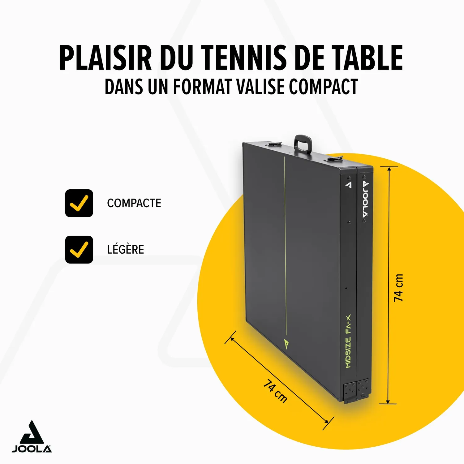 JOOLA FA-X table ping-pong intérieur 148 cm