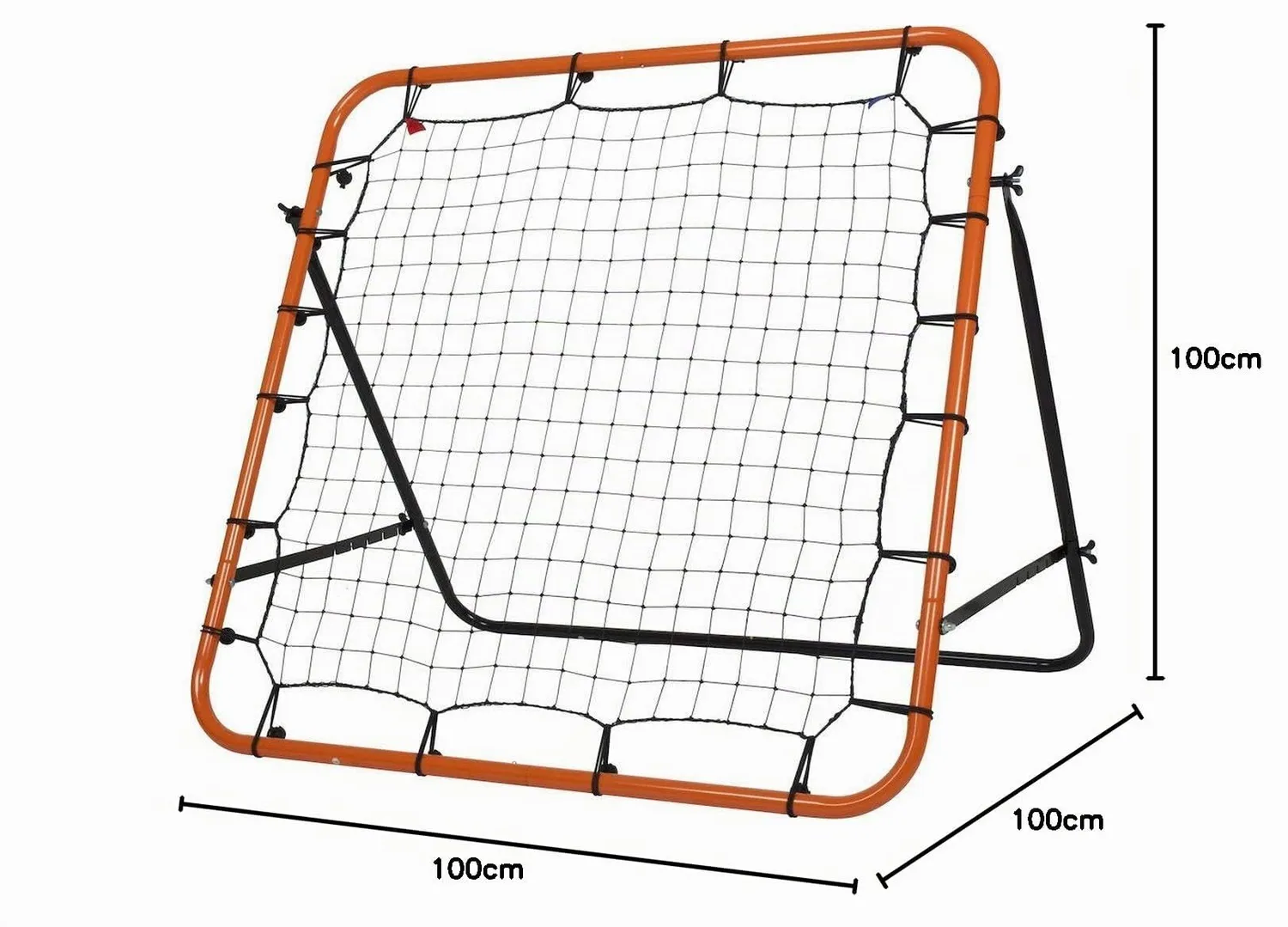 STIGA Kicker 100 filet rebond foot 100x100 cm réglable