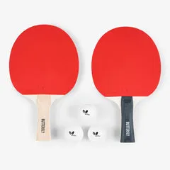 Butterfly Timo Boll Easy set 2 raquettes + 3 balles housse