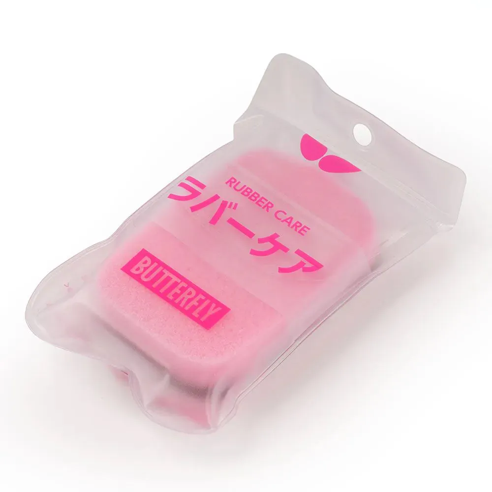 Butterfly Sriver Rubber Care éponge entretien bicolore