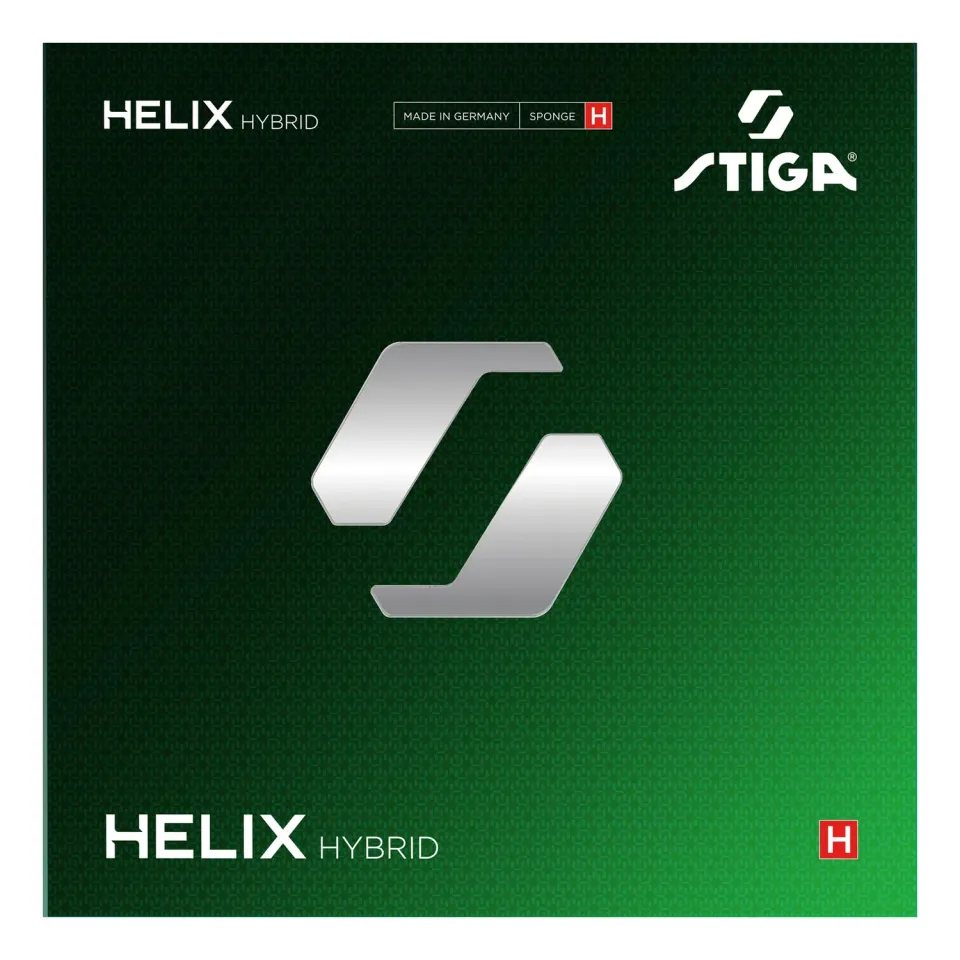 STIGA Genesis Helix Hybrid revêtement tennis table 55 Hard noir