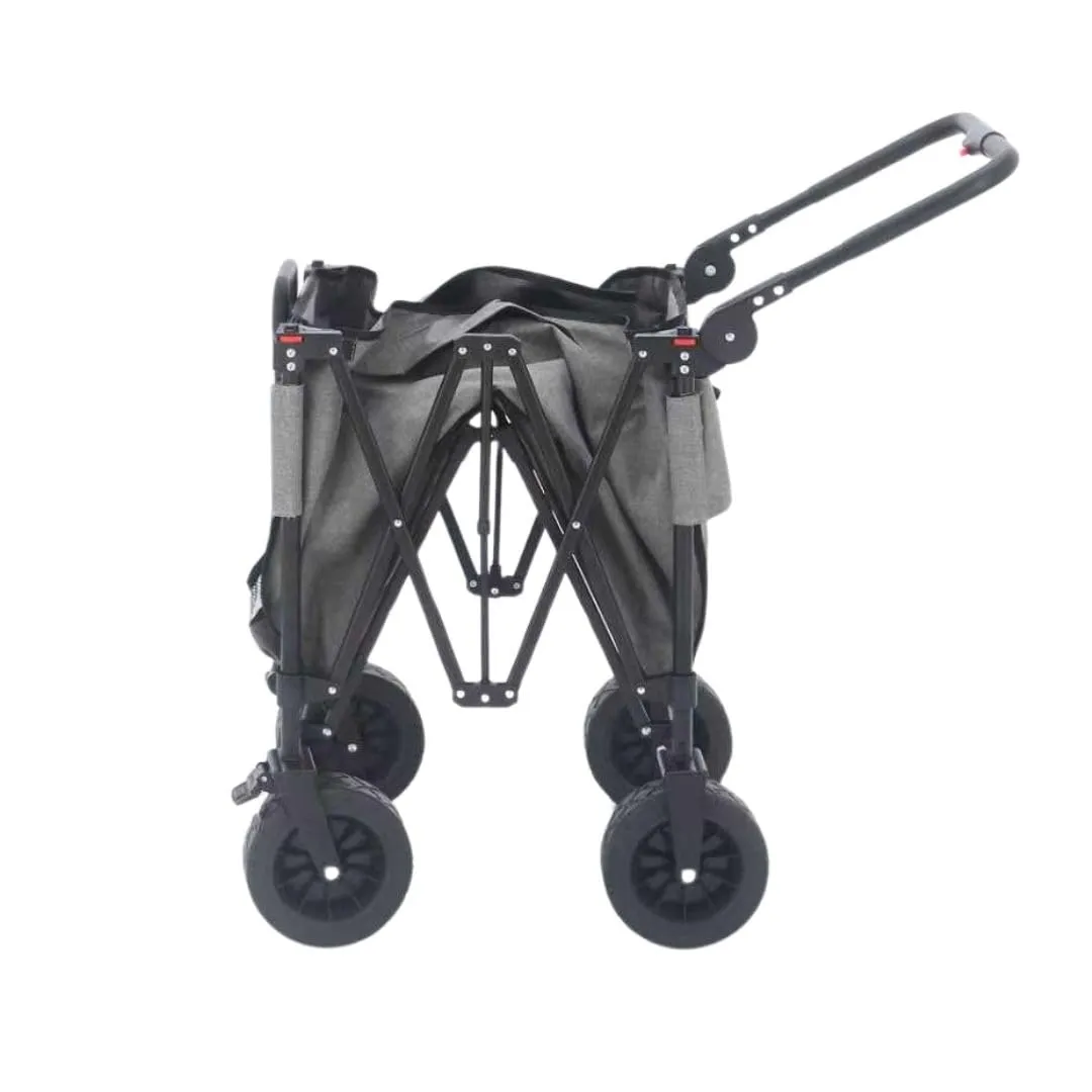 Kettler Easy chariot pliable gris avec frein