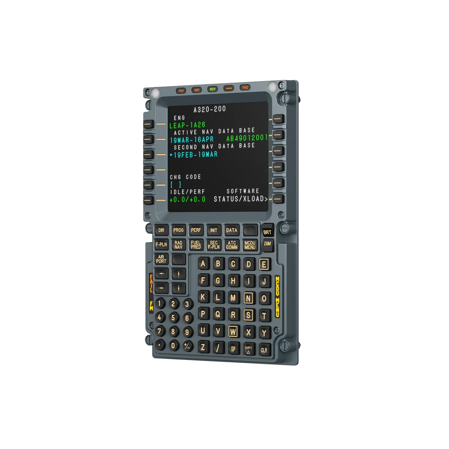 MOZA Racing MA3F écran MCDU Airbus 5,1"