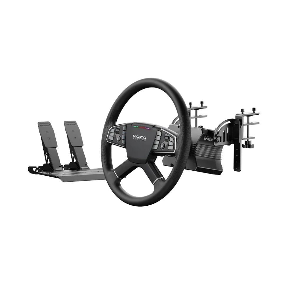 MOZA Racing R5 Bundle Truck volant + base + pédales