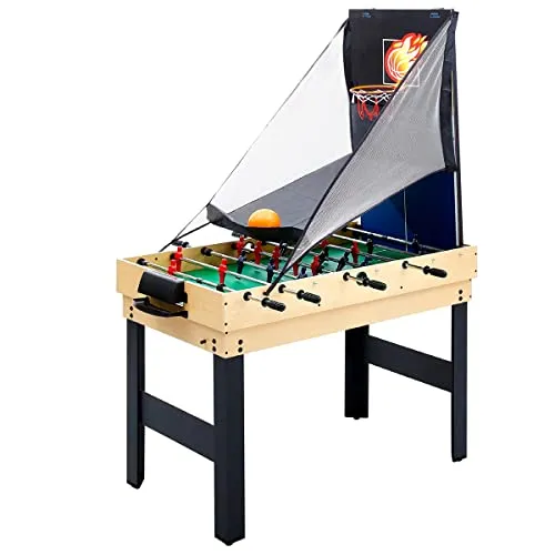 Rendez vous déco Boby table multi-jeux hêtre 20 en 1