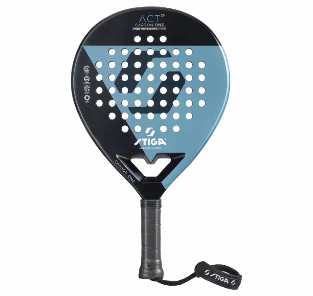 STIGA ACT raquette padel débutant ronde 355g carbone