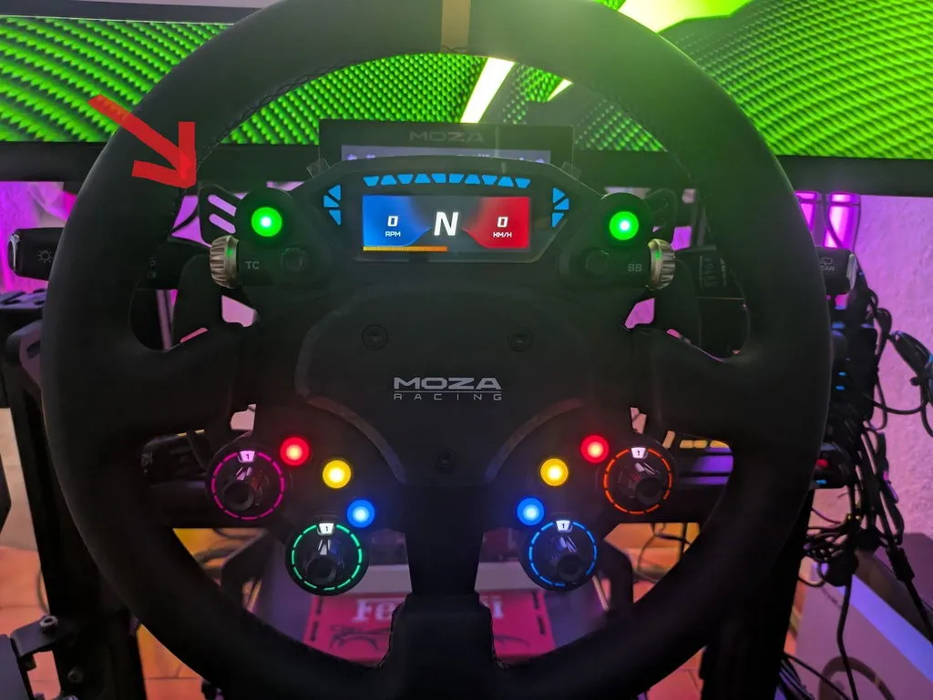 MOZA CS module palettes simracing 6 palettes