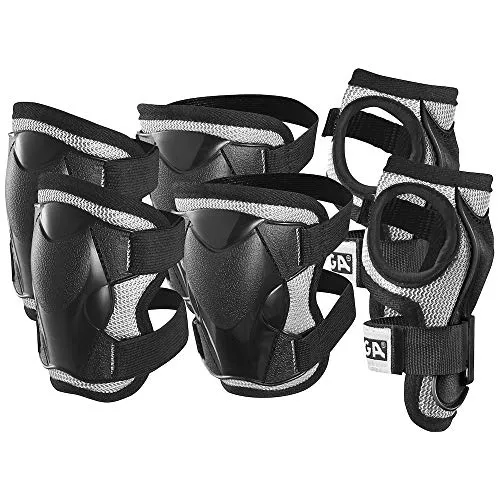 STIGA Comfort Jr protections vélo enfant genoux coudes