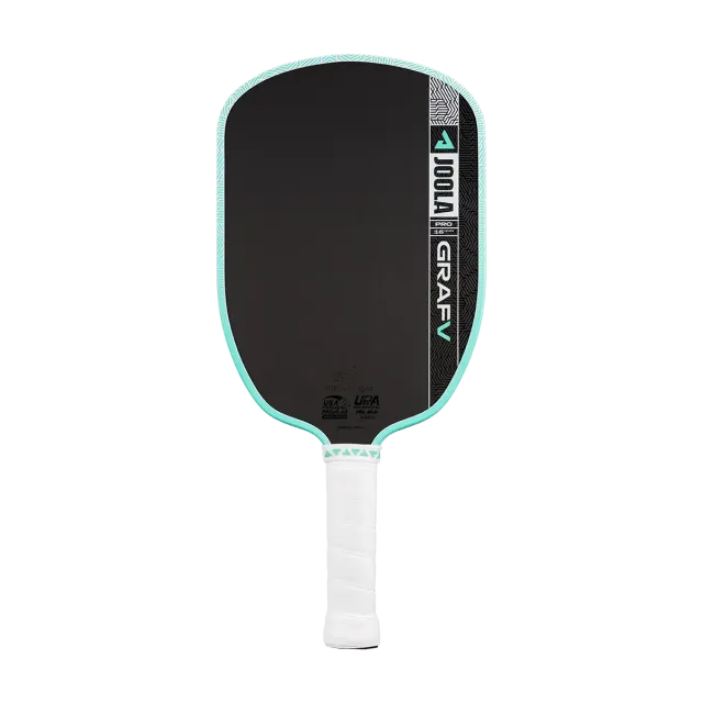 JOOLA Steffi Graf Pro V 16 raquette pickleball allongée portée
