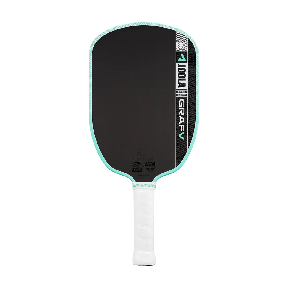 JOOLA Steffi Graf Pro V 16 raquette pickleball allongée portée
