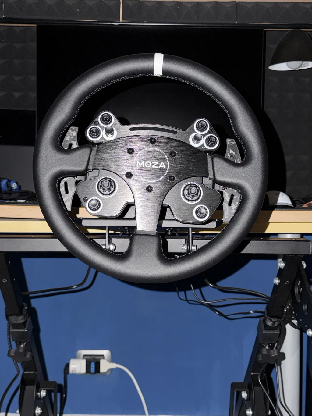MOZA Racing CS V2P volant sim-racing GT alu