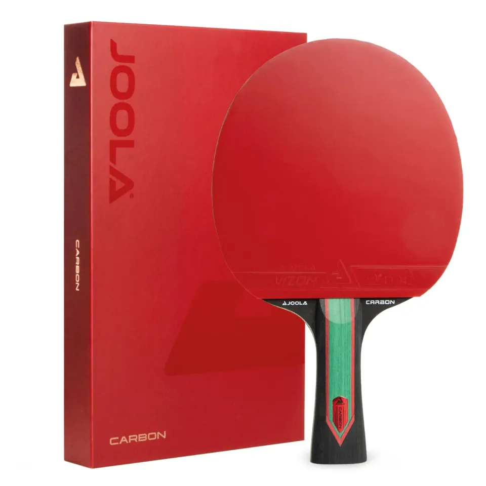 JOOLA Carbon X raquette ping-pong rouge carbone