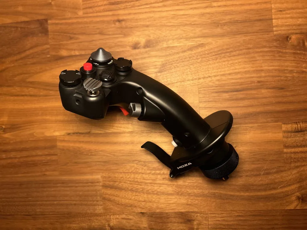 MOZA Racing MH16 manche vol flightstick alu 27 touches