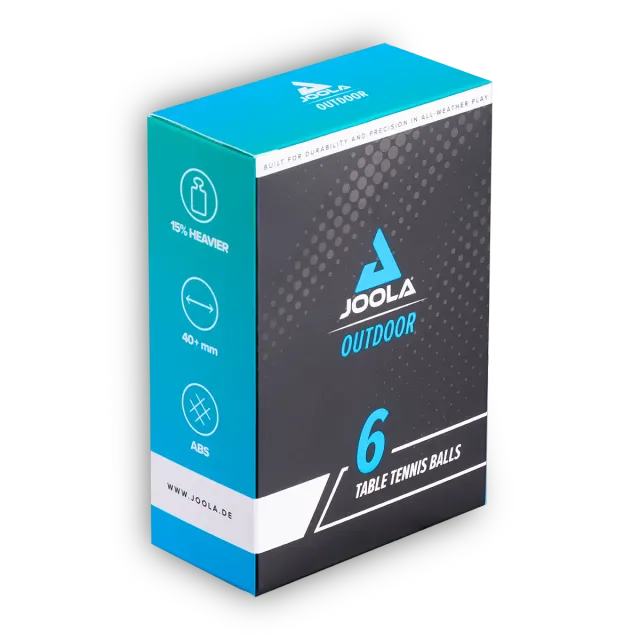 JOOLA Outdoor balles de tennis de table pack de 6 extérieur