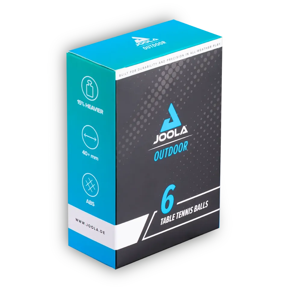 JOOLA Outdoor balles de tennis de table pack de 6 extérieur