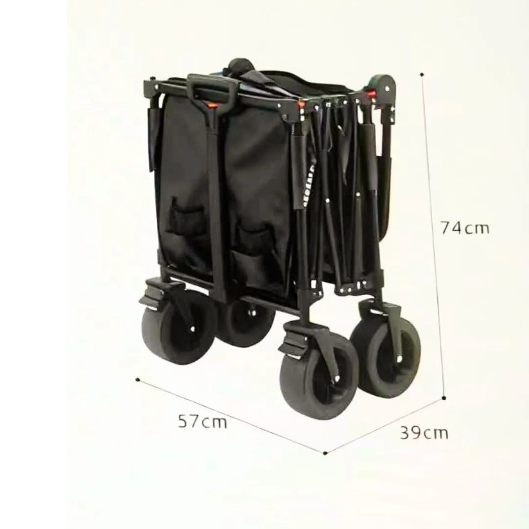 Kettler Easy chariot pliable noir frein 9 positions