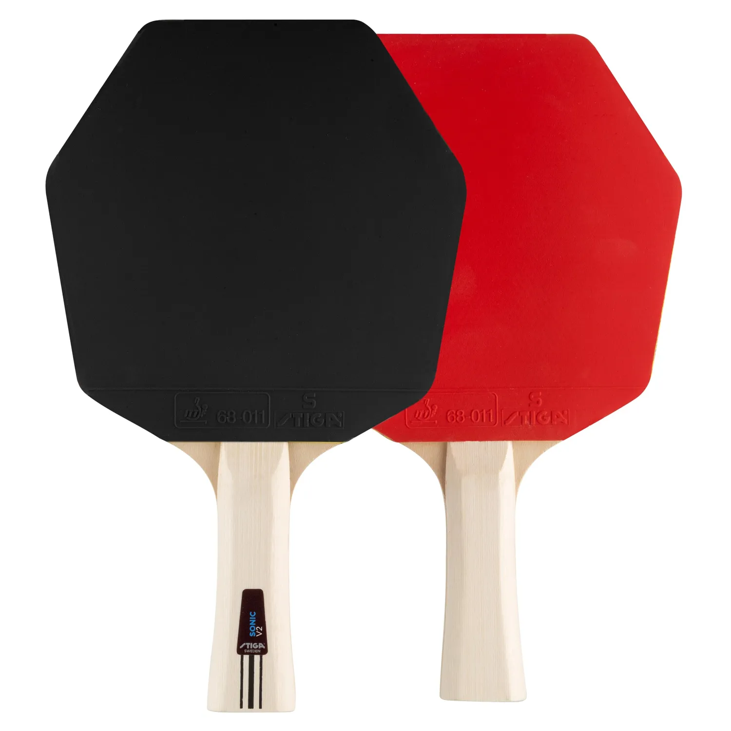 STIGA Sonic V2 set ping-pong 2 raquettes ITTF