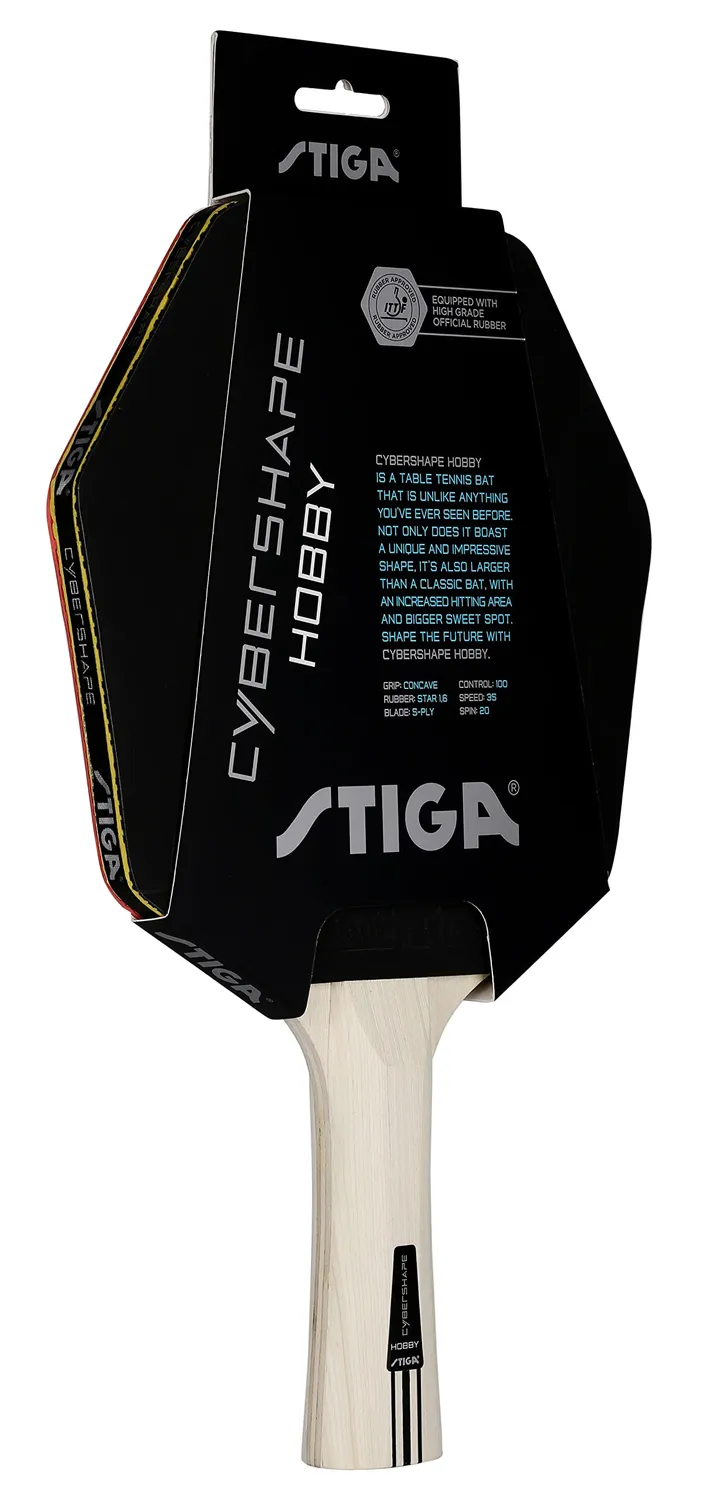 STIGA Cybershape Hobby raquette ping-pong concave