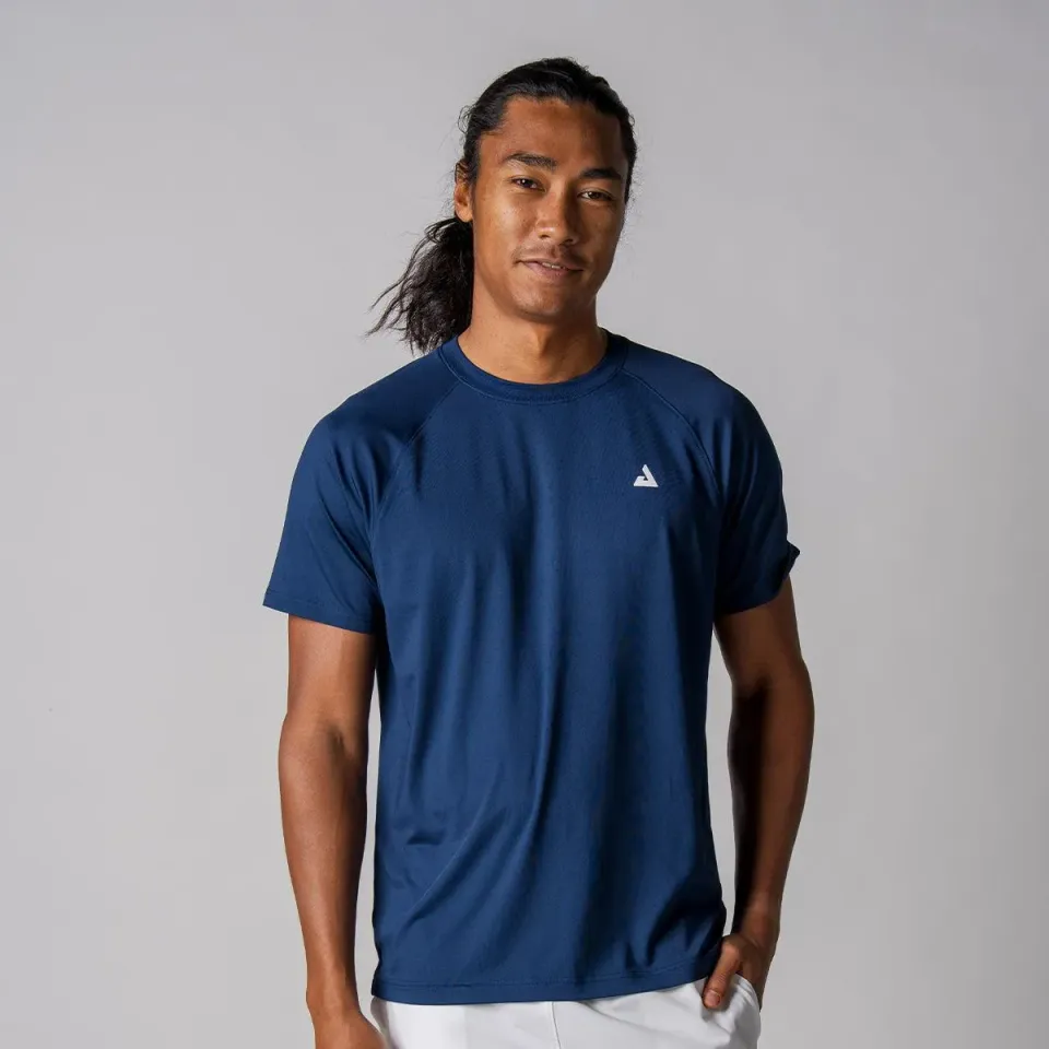 JOOLA Court Short Sleeve t-shirt homme bleu marine respirant
