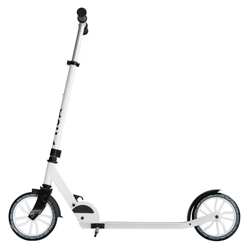 STIGA Route 200-S trottinette pliable blanc-bleu 200 mm