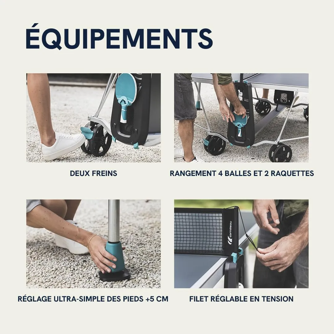 Cornilleau 200X Outdoor table ping-pong extérieur bleu