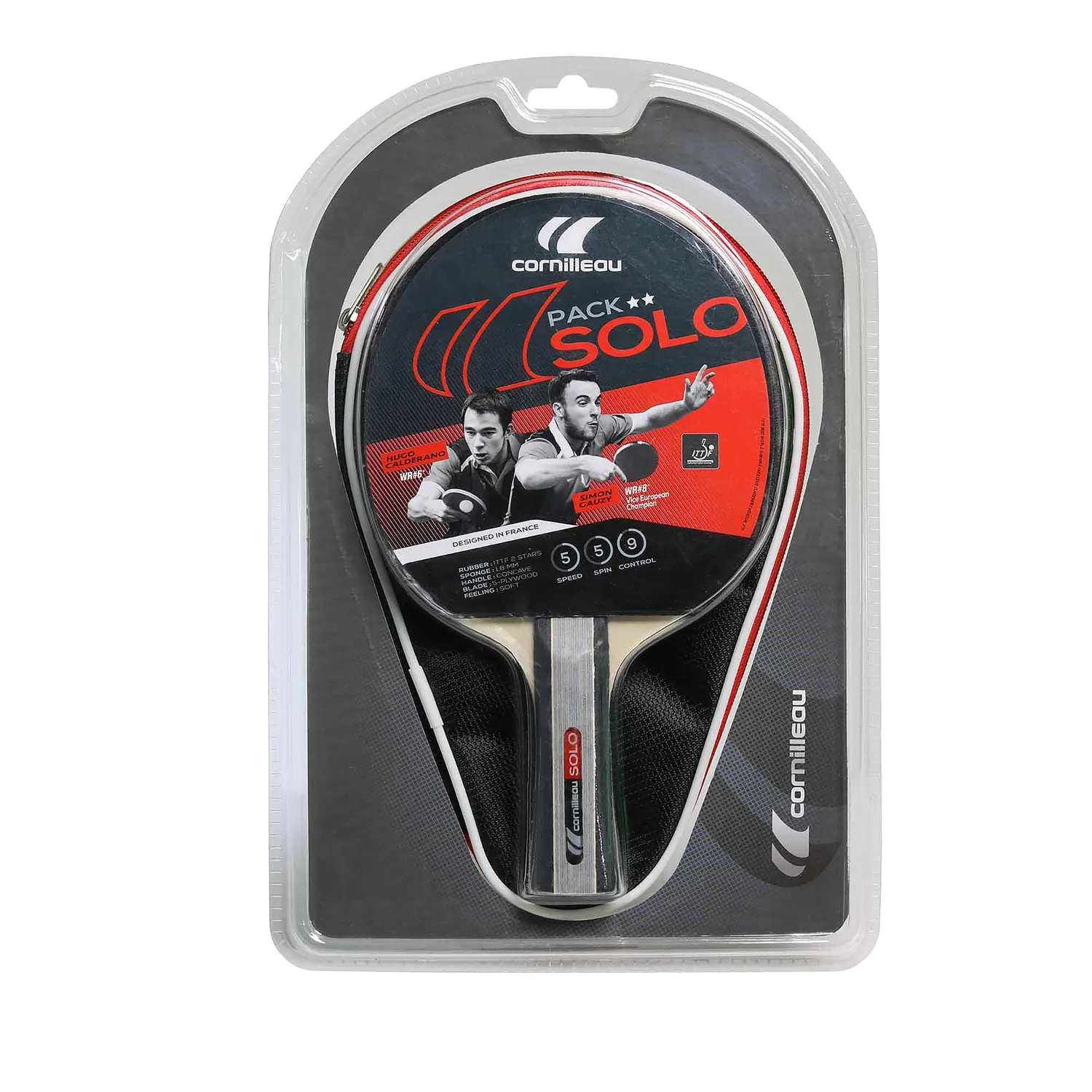 Cornilleau Sport Pack Solo raquette ping-pong + housse