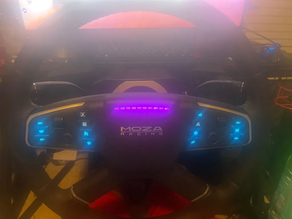 MOZA Racing TSW Truck volant camion 400 mm cuir
