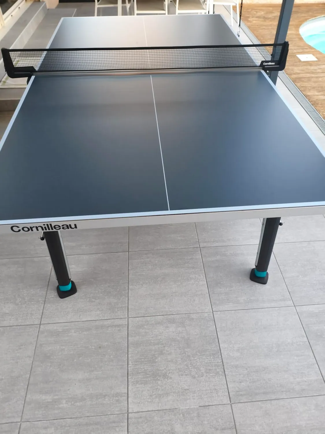 Cornilleau 400X Outdoor table ping pong bleue
