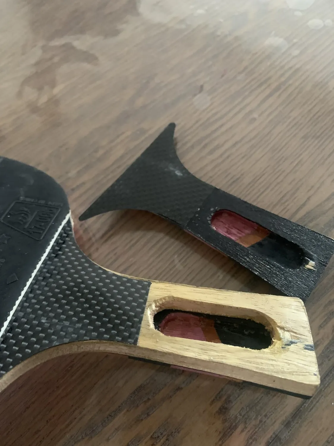 Cornilleau Excell 3000 Carbon raquette ping pong intérieur Off+