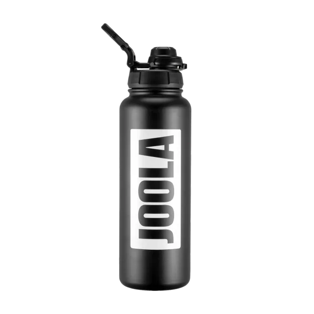 JOOLA Bouteille Eau Gourde Isotherme 1,2 L Noire