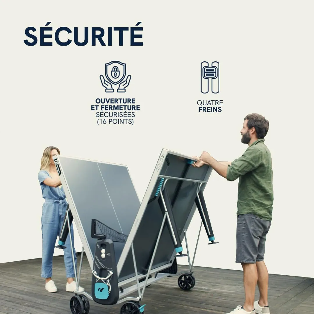 Cornilleau 400X Outdoor table ping pong bleue