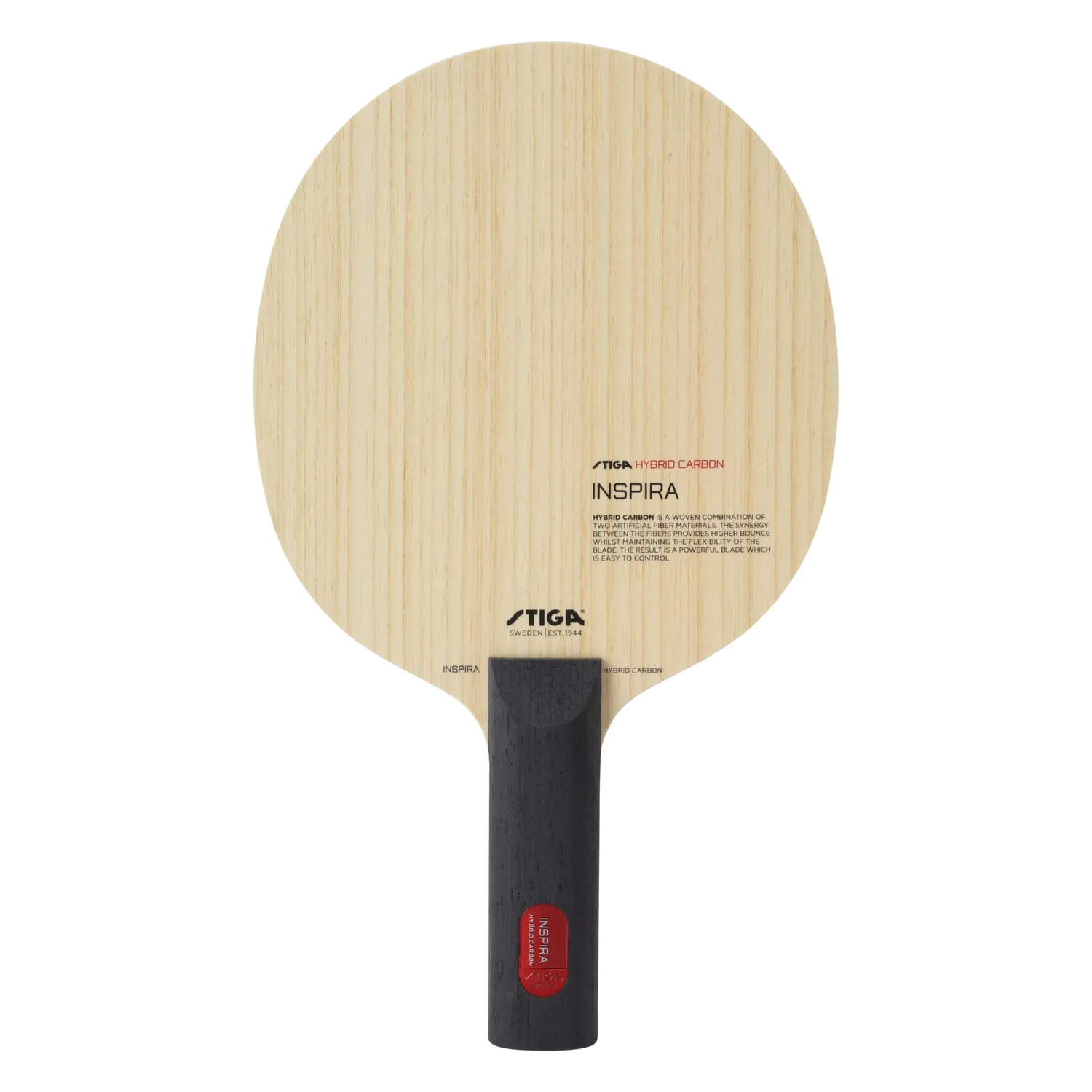 STIGA Inspira Hybrid Carbon bois offensif concave