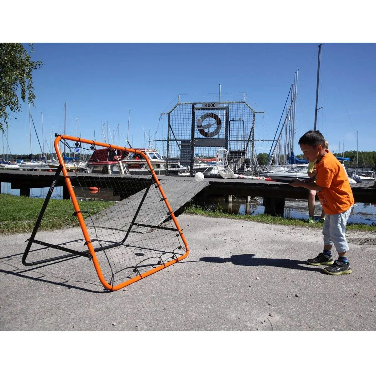 STIGA Kicker 100 filet rebond foot 100x100 cm réglable