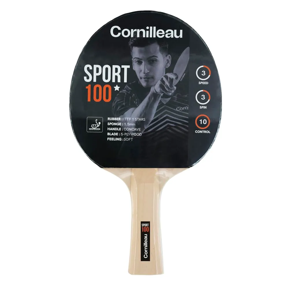 Cornilleau Sport 100 raquette ping pong intérieur 1 étoile