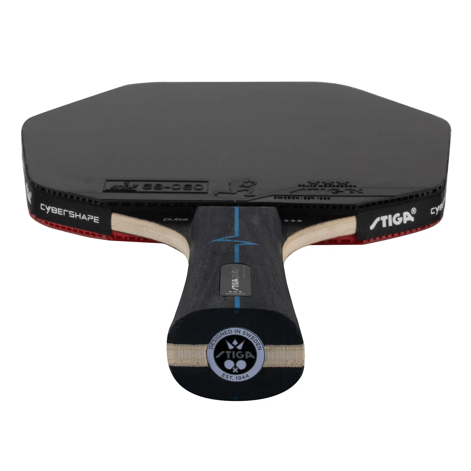 STIGA Pulse Box II raquette ping-pong Cybershape 3 étoiles + balles