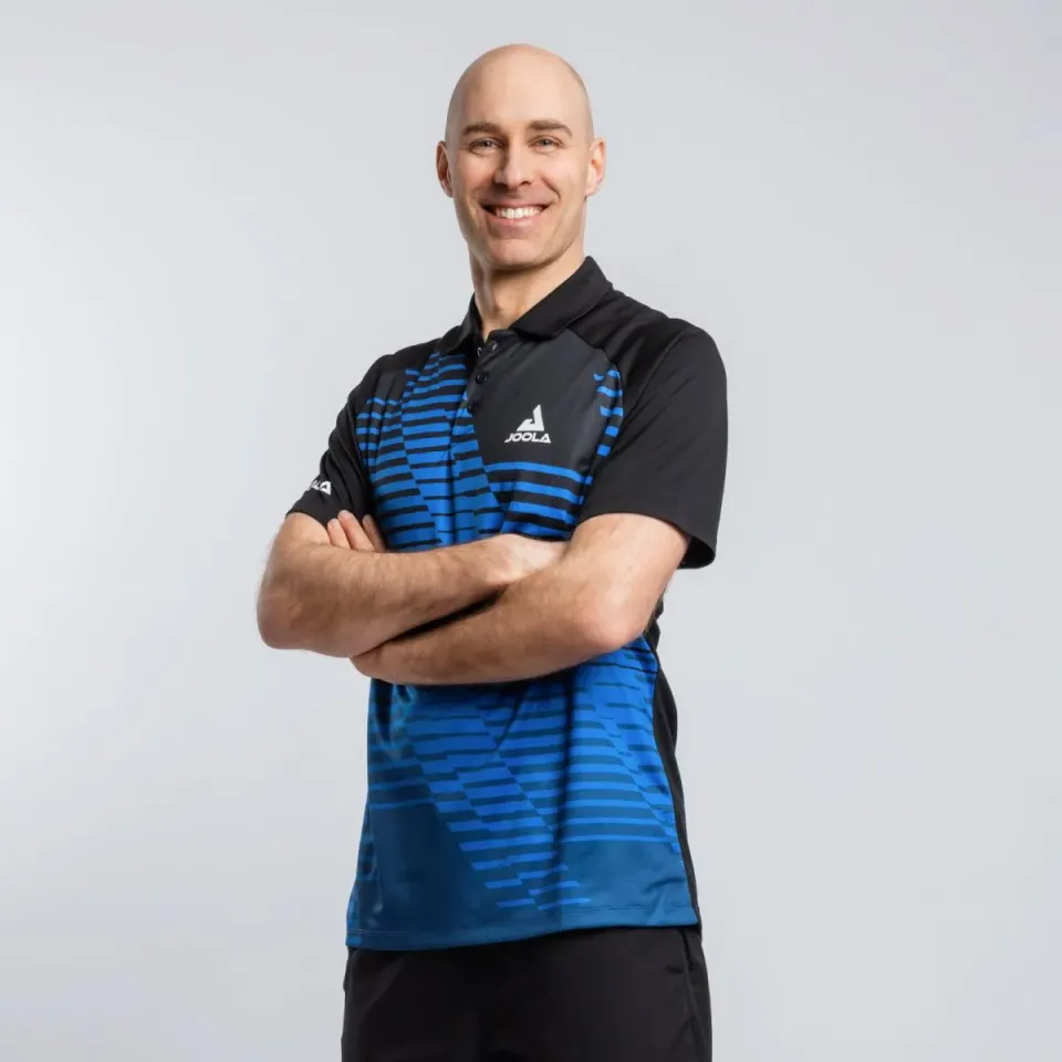 JOOLA Zephir polo tennis de table noir bleu