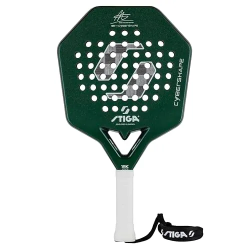 STIGA Cybershape raquette padel Adam X Hard 360g puissance