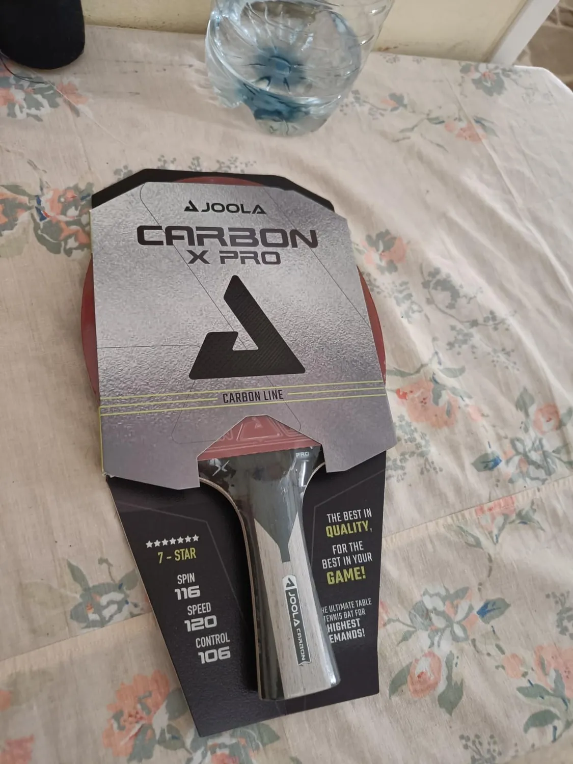 JOOLA Carbon X Pro raquette ping-pong offensive ITTF