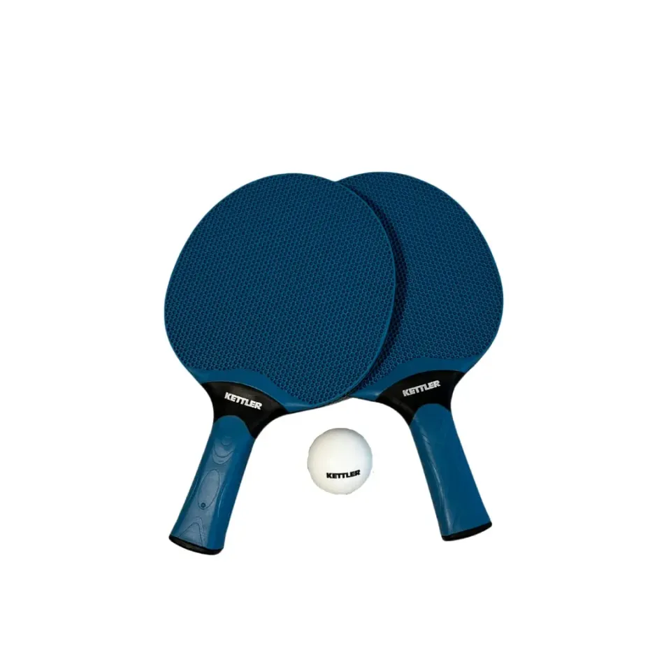 KETTLER Outdoor set 2 raquettes tennis de table + 6 balles