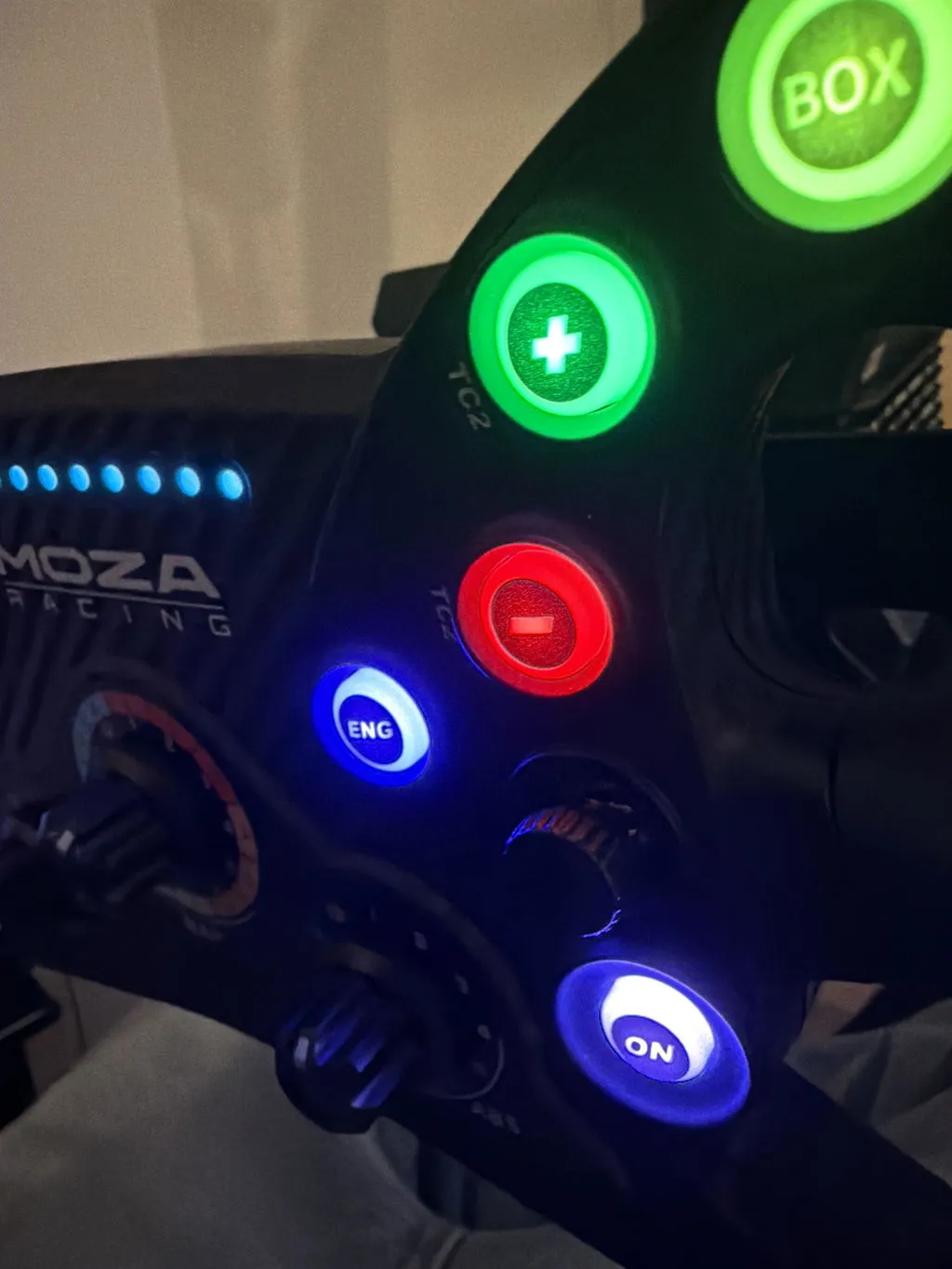 MOZA Racing KS volant GT 300 mm carbone