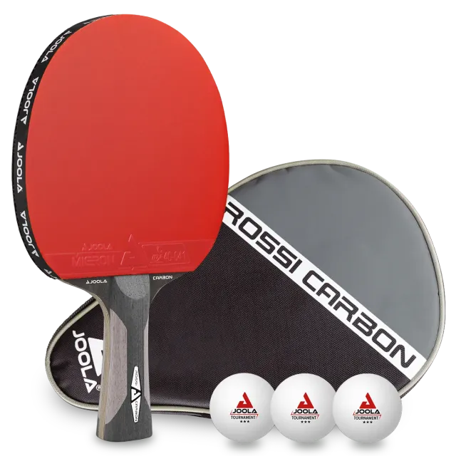 JOOLA Rossi Carbon raquette tennis de table carbone housse