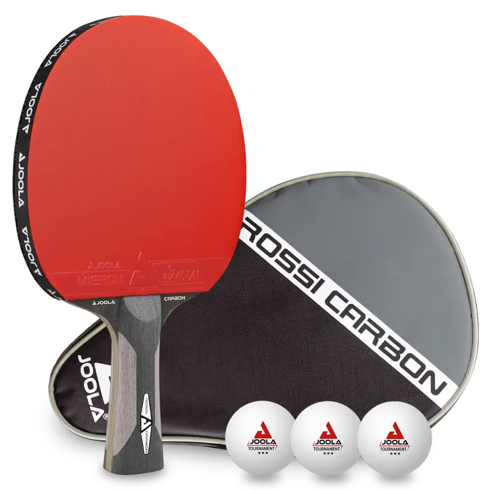 JOOLA Rossi Carbon raquette tennis de table carbone housse