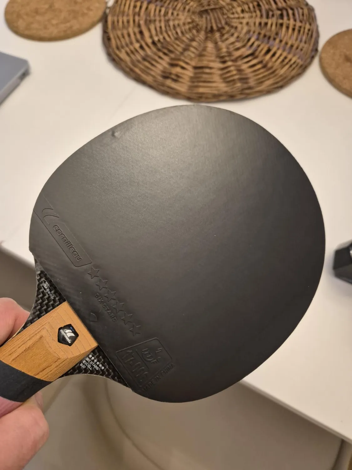 Cornilleau Excell 3000 Carbon raquette ping pong intérieur Off+