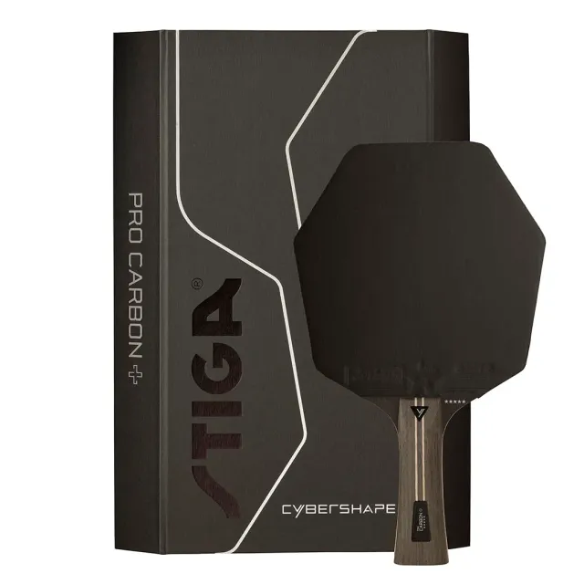 STIGA Cybershape Pro Carbon+ raquette ping 5 étoiles
