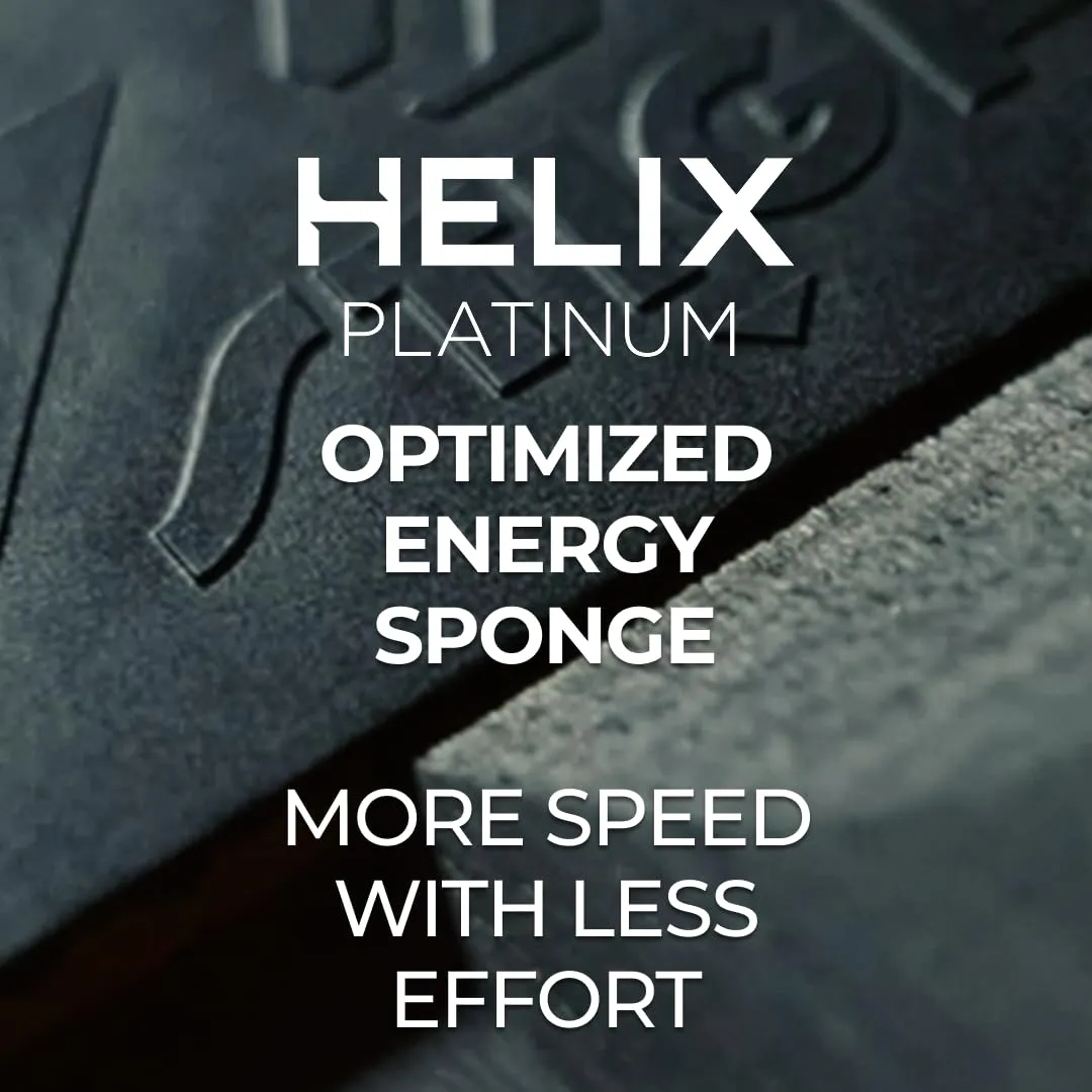 STIGA Helix Platinum revêtement rouge 55 degrés